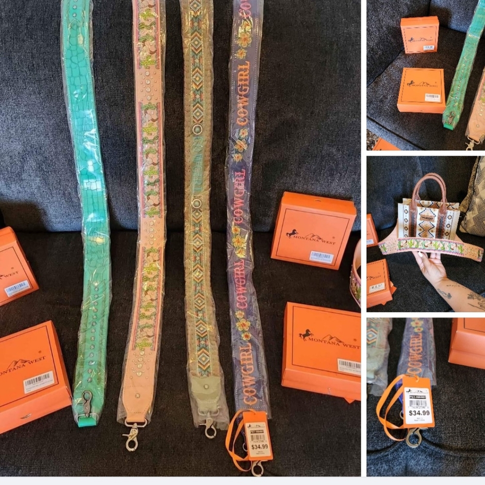 Western purse straps